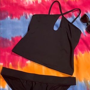 🖤Tankini Top with Keyhole